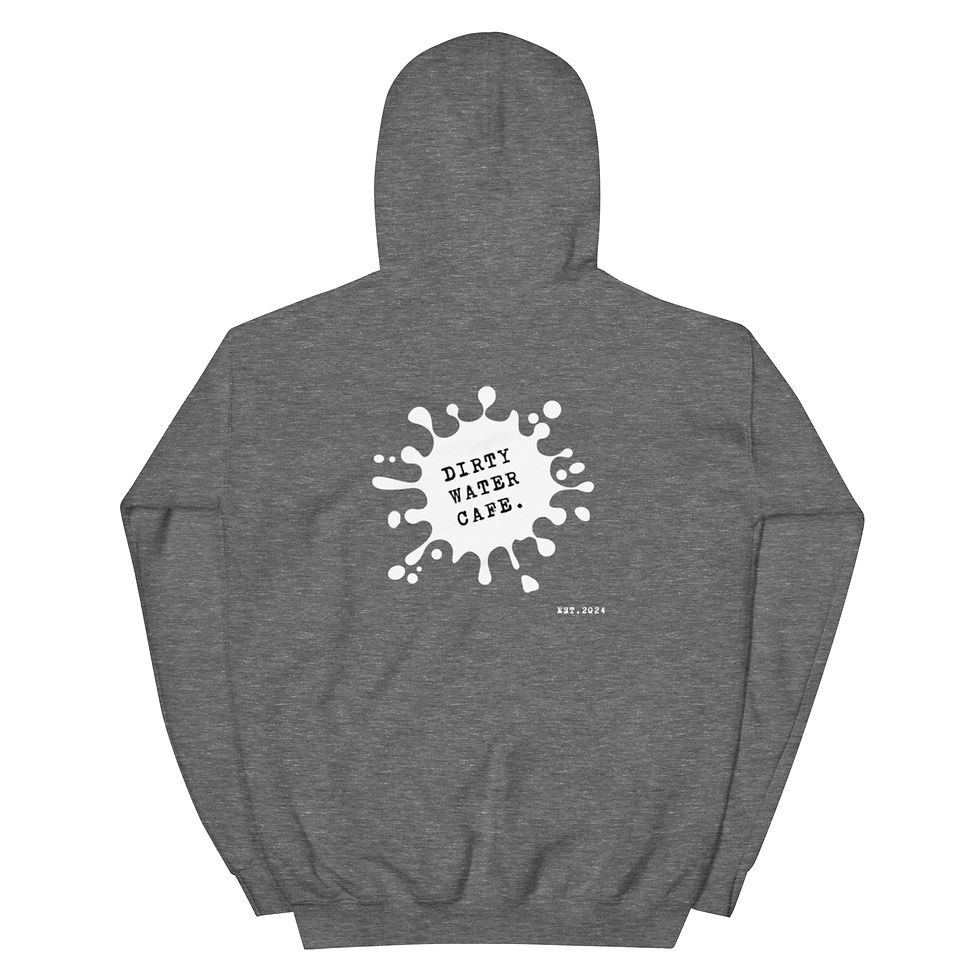 Thumbnail: Stay Dirty Hoodie - white splatter