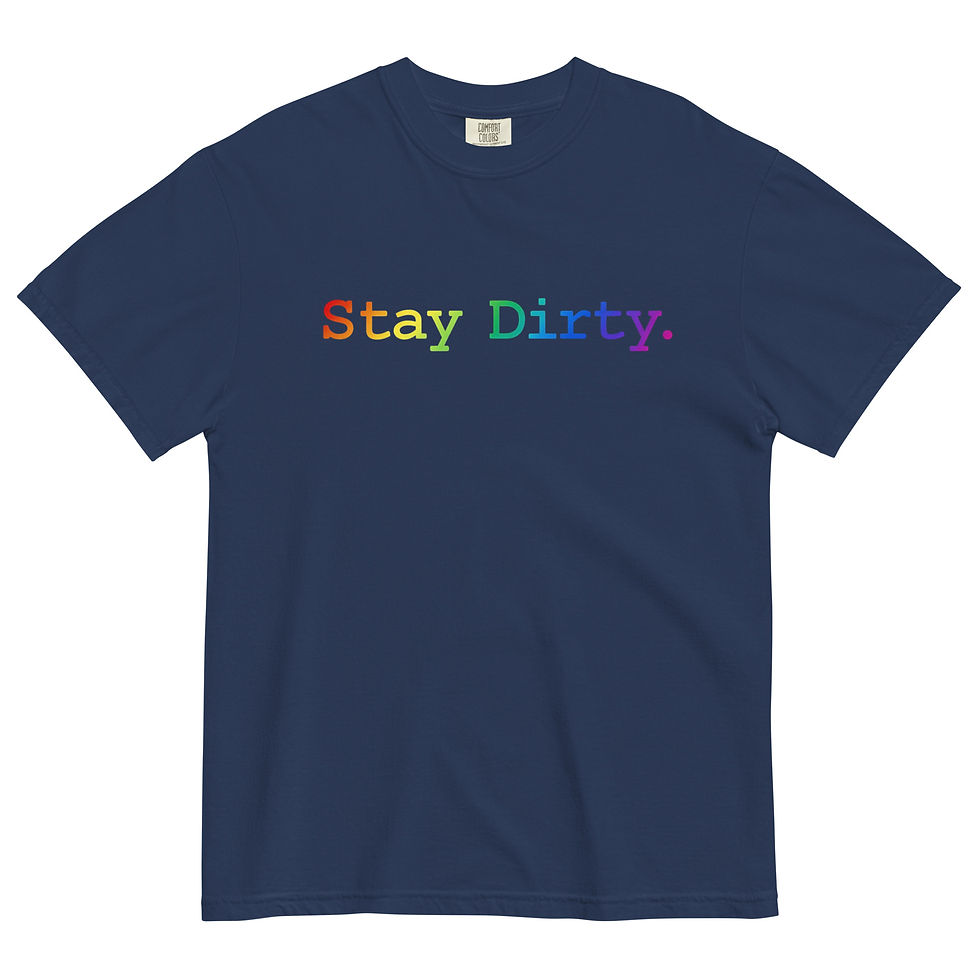 Thumbnail: Stay Dirty Tee - pride edition
