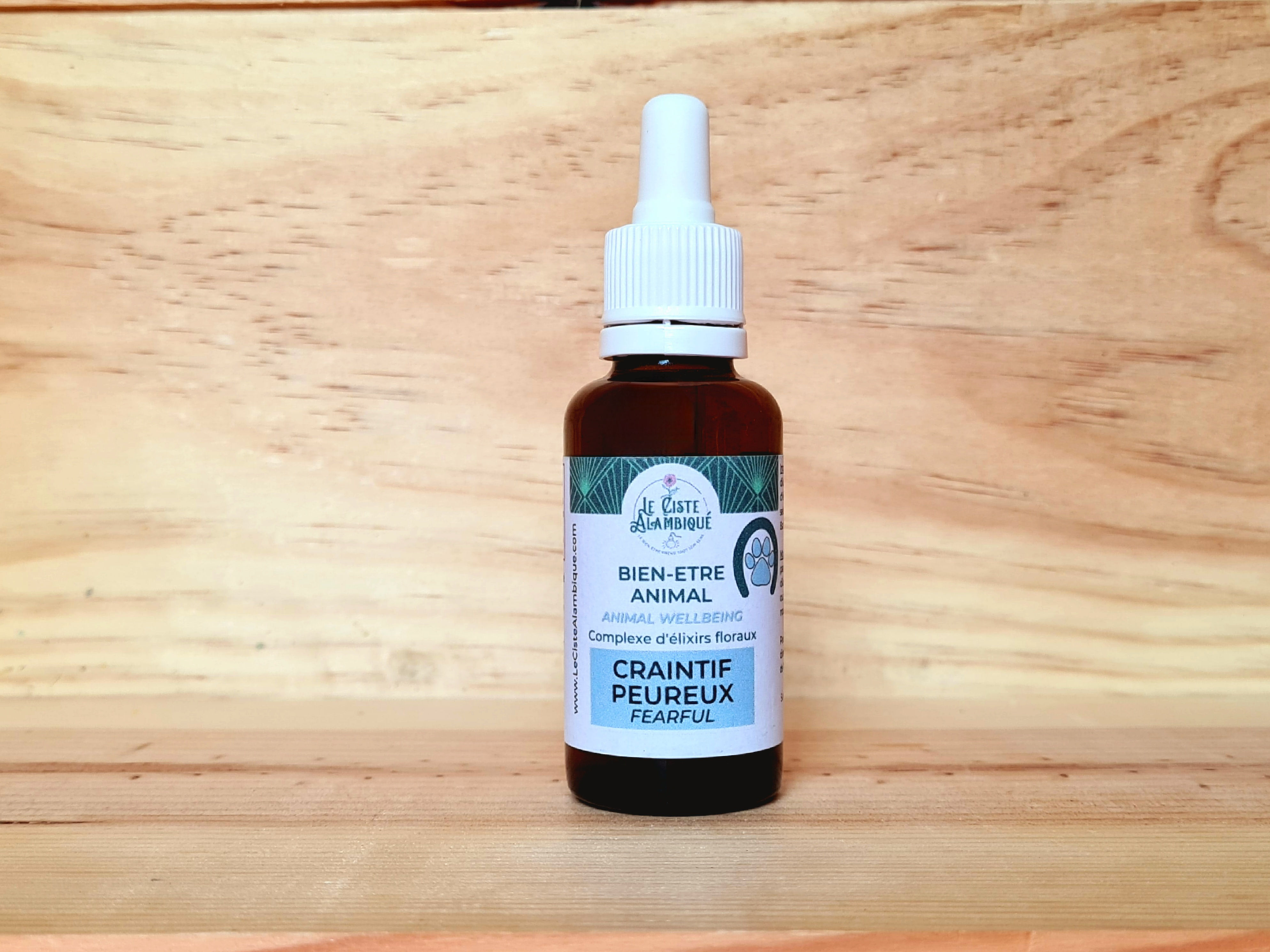 CRAINTIF-PEUREUX  - Complexe Fleurs de Bach Animaux