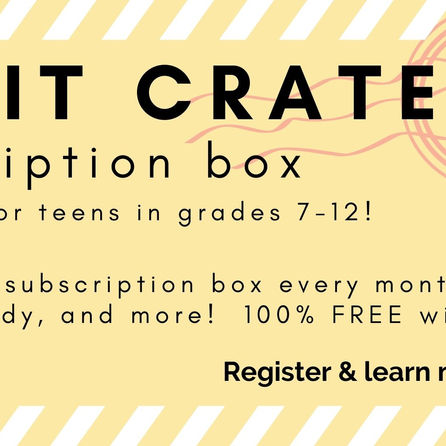 Teen Lit Crate: A New Subscription Box Service for Teens!