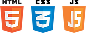 html5 css javascript logos