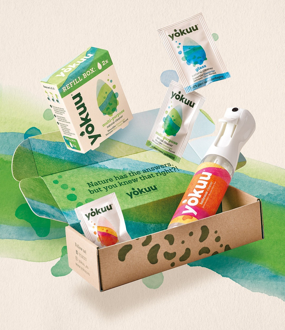 Yokuu is een revolutionair schoonmaakmiddel op basis van goede bacteriën.