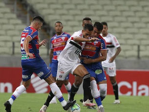São Paulo e Fortaleza empatam e disputa segue em aberta, pela copa do Brasil