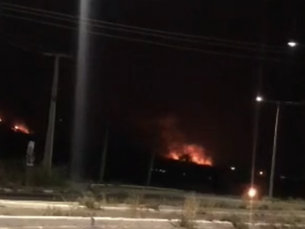 Mais dois incêndios registrados na colina do Horto, em Juazeiro do Norte