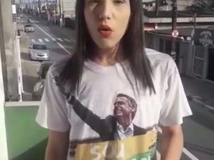Trans que usava camisa de Bolsonaro sofre tentativa de assassinato de travesti de esquerda
