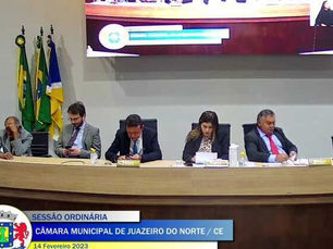 Acompanhe a sessão da Câmara Municipal de Juazeiro ao vivo