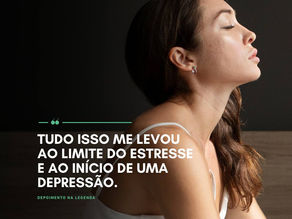 Ao limite do estresse e ao início de uma depressão