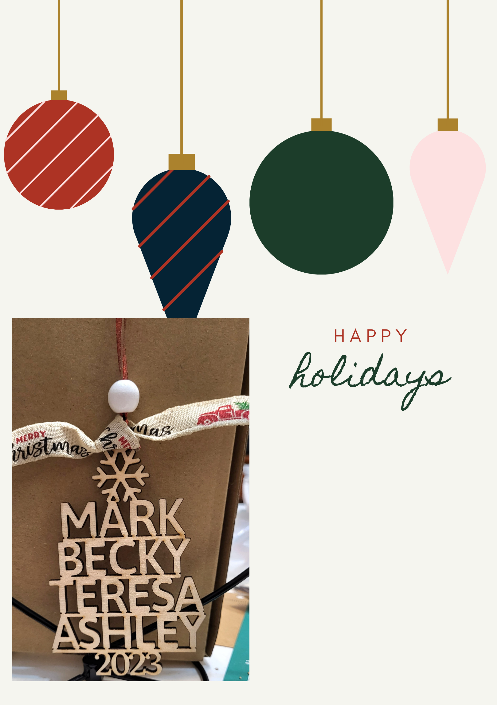 2023 Keepsake Ornaments