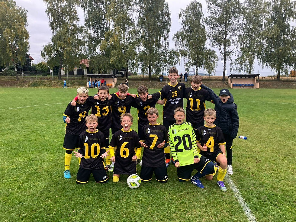 FC Chotěboř "ml. žáci" - hodnocení podzim 2025