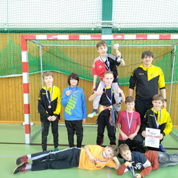 Starší přípravka - halový turnaj Chvaletice