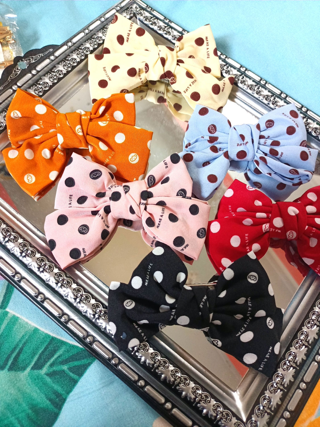 Big Alligator Bow Clips - 1pc