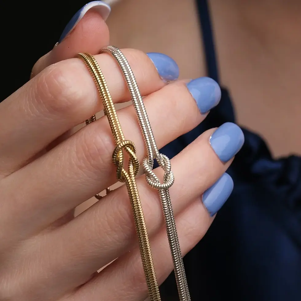 Thumbnail: Forever Knot Couple Bracelets Forever Knot Couple Bracelets Forever Knot Couple