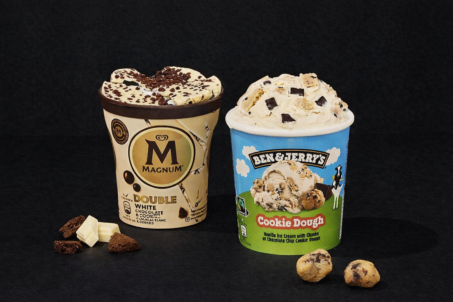 Arranged Food and Objects