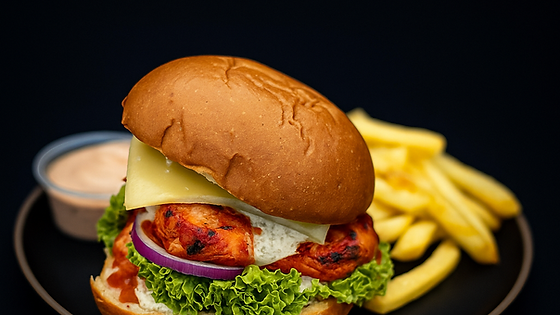 Tandoori Chicken Burger