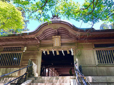 Fresh Greenery at Atago Shrine