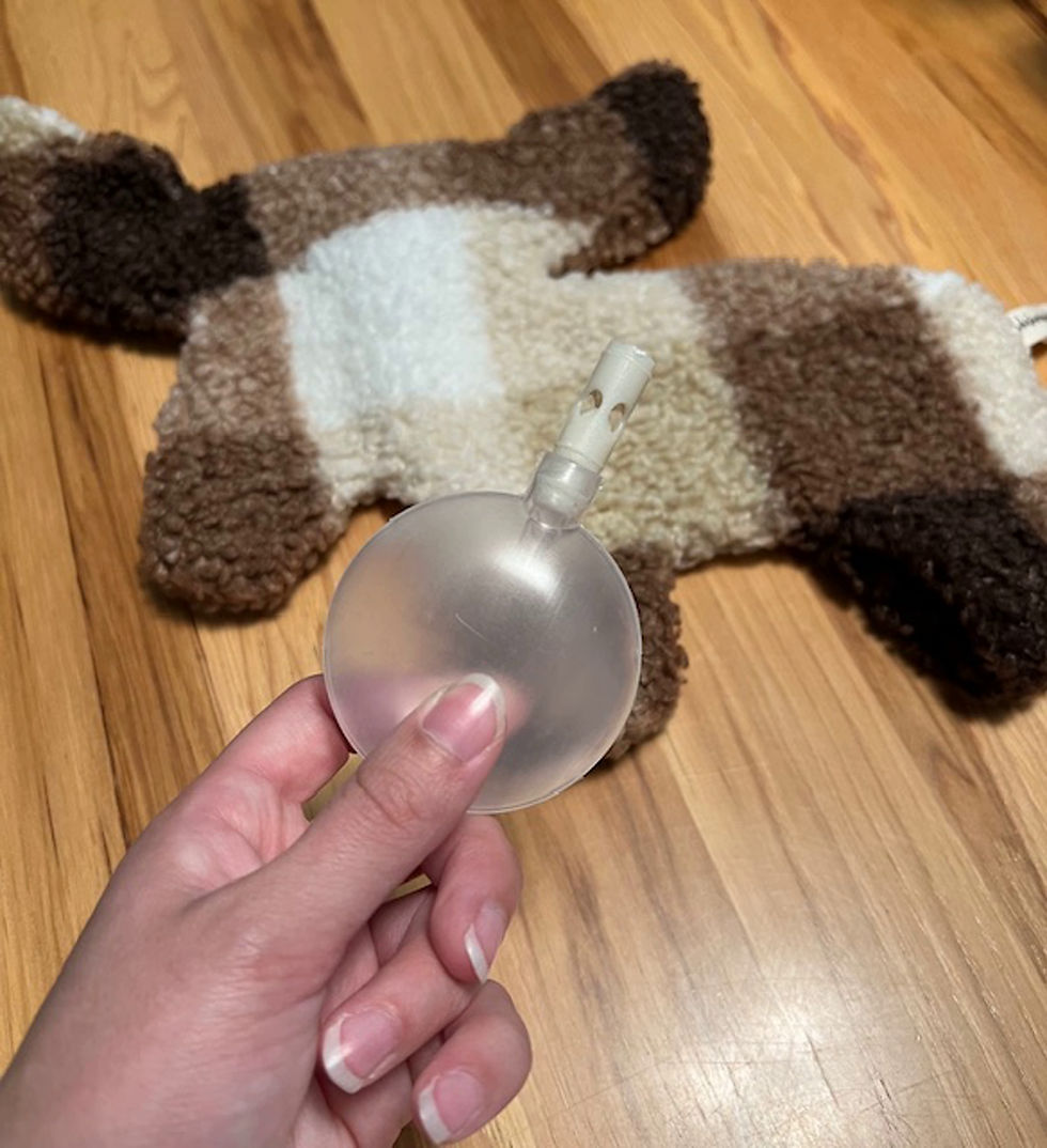 Thumbnail: Hank the Moose, Sherpa Fleece, Ultrasonic Silent Squeaker