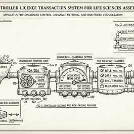 Selling a patent license