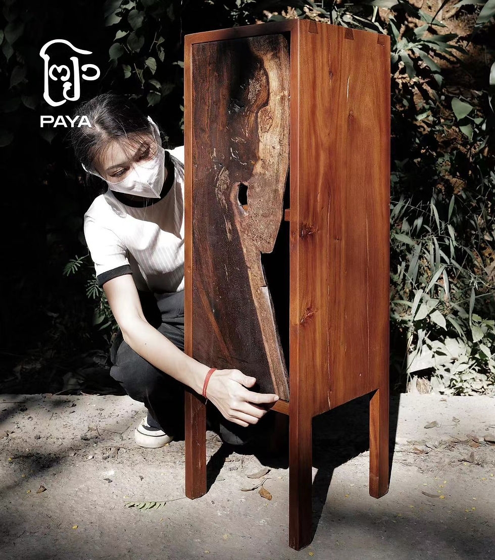 縮圖：Wenge Wood Mu-Shin Cabinet