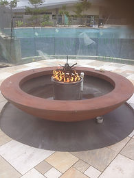Gas fire place North Byron Beach Resort