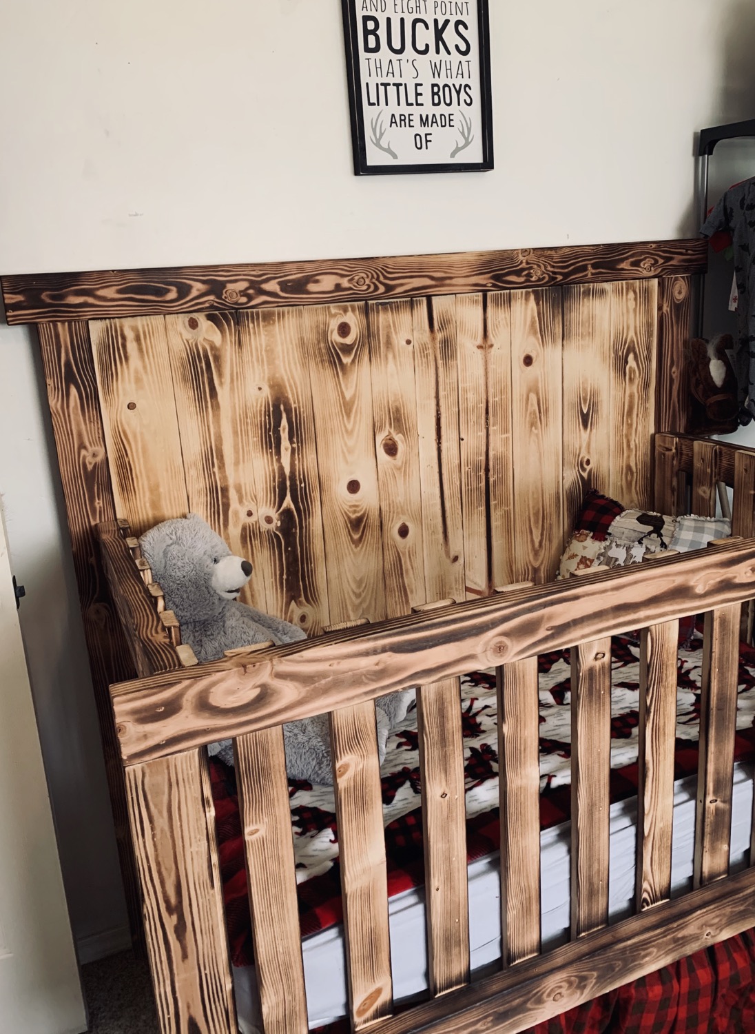 Thumbnail: Custom Crib/Full Bedframe 
