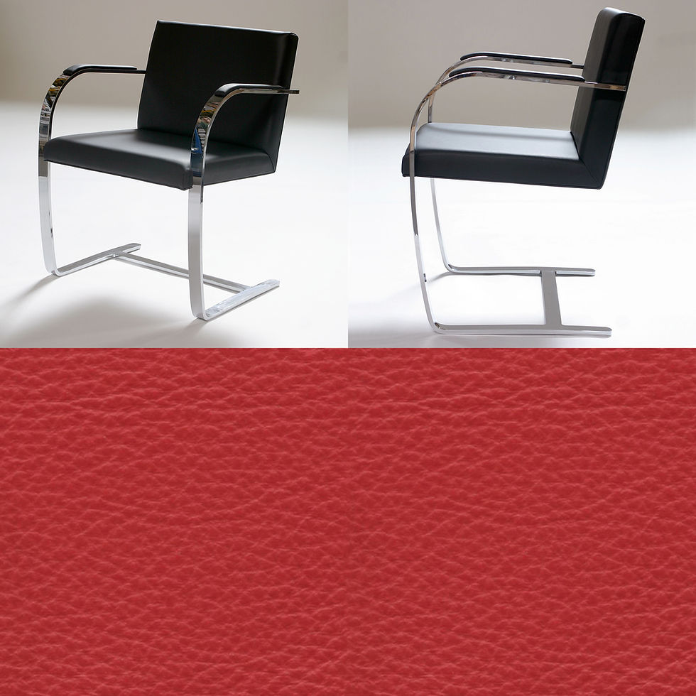 Miniaturbild: Mies van der Rohe - Brno Stuhl mit Federstahl
