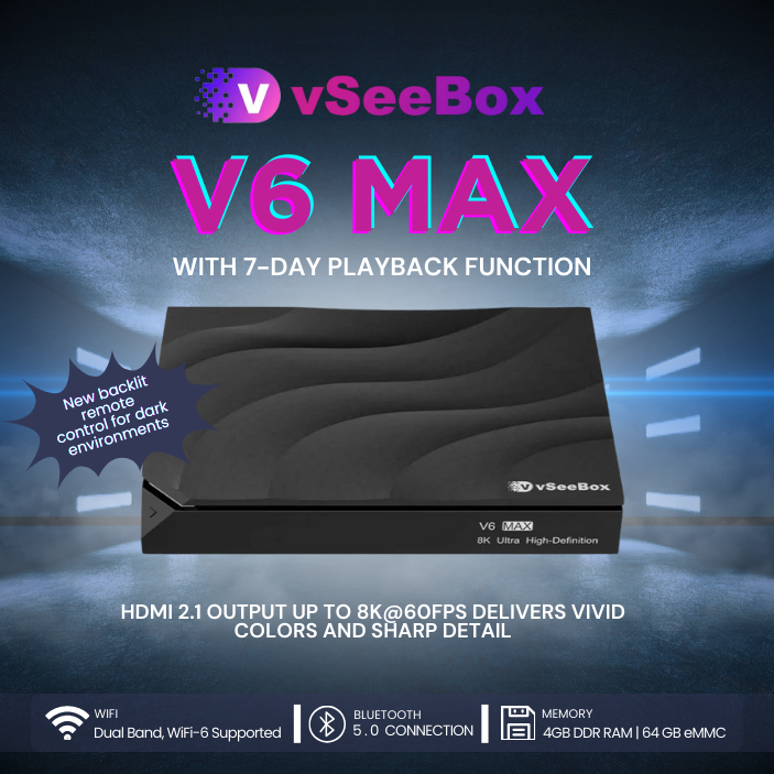 VSEEBOX V6 MAX