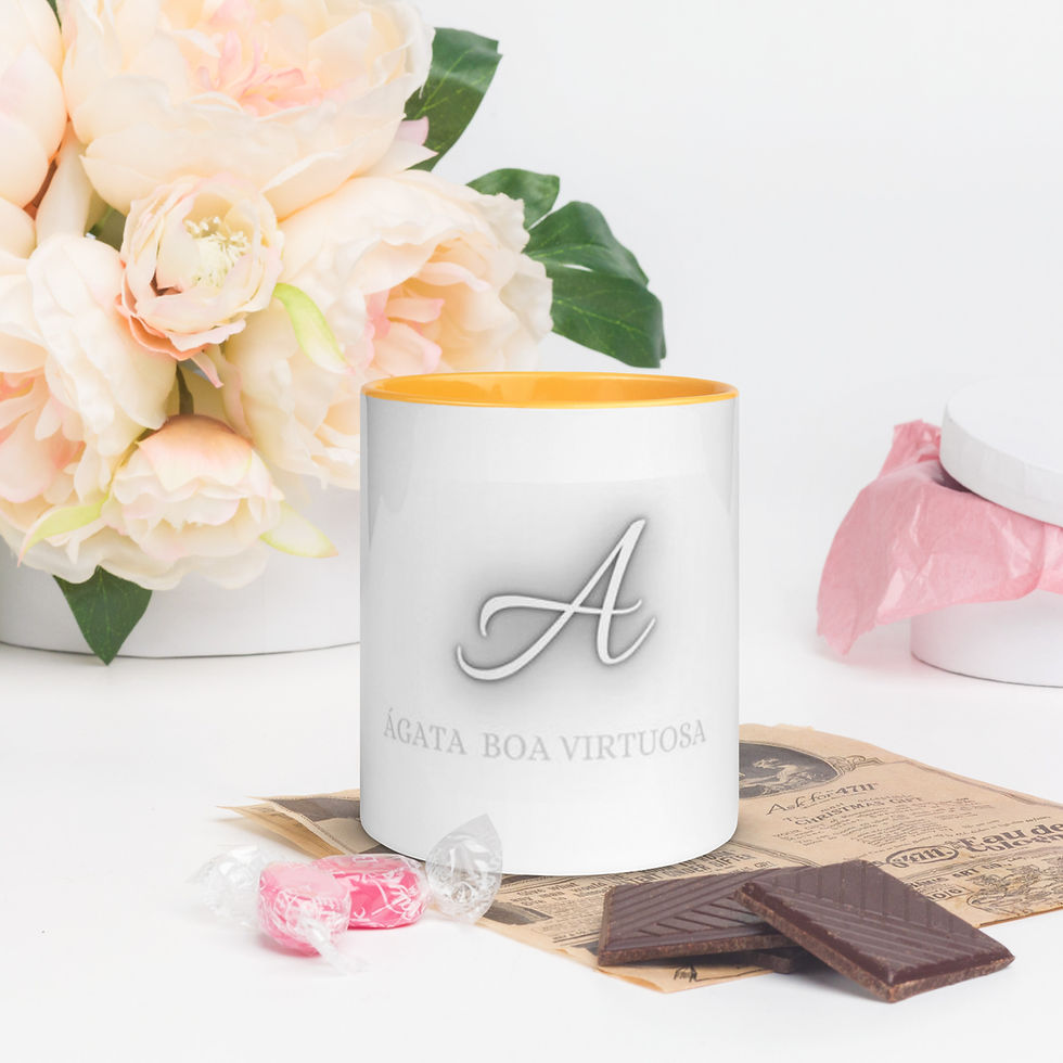 Miniatura: Caneca coloria por dentro