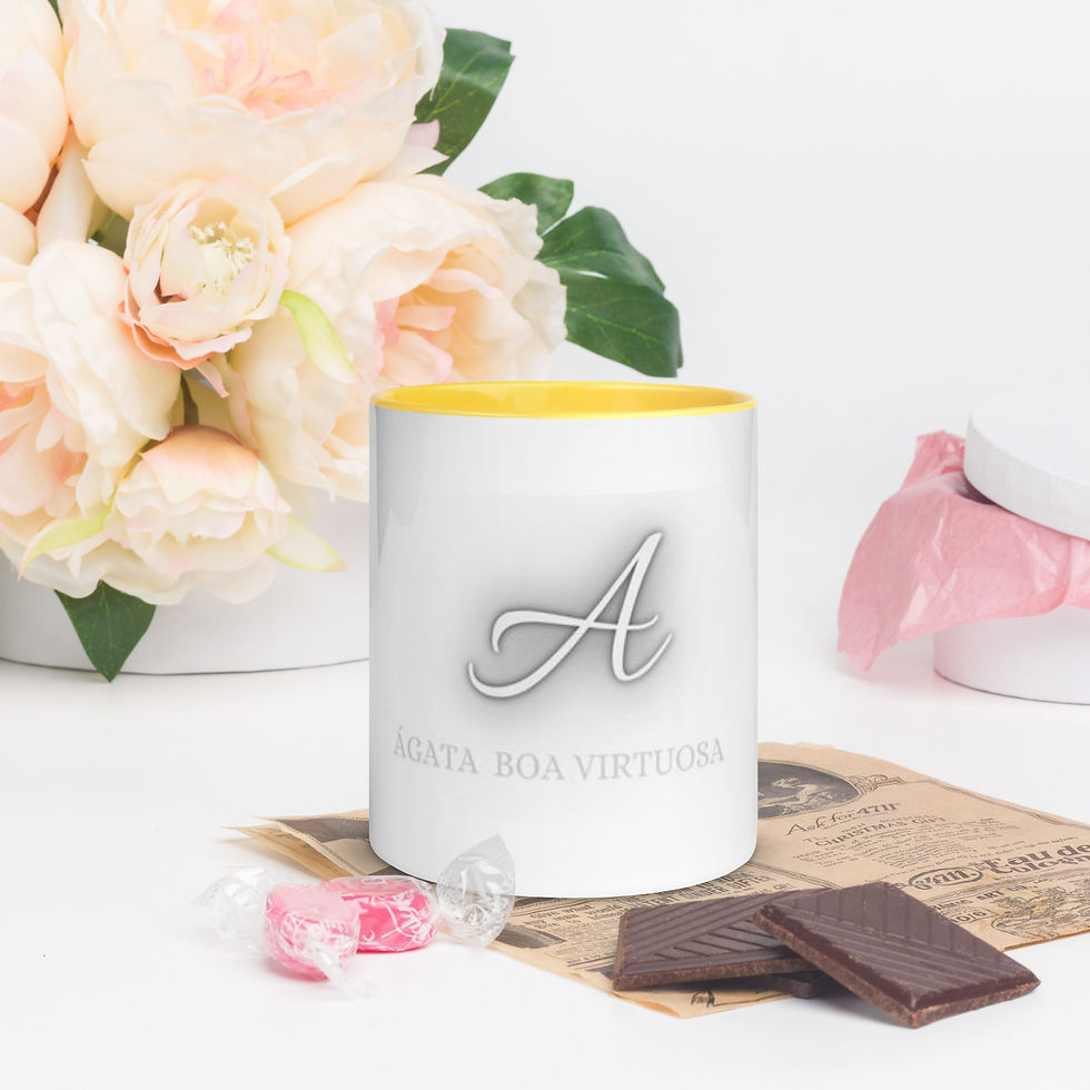 Miniatura: Caneca coloria por dentro