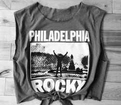 cut off vintage tee