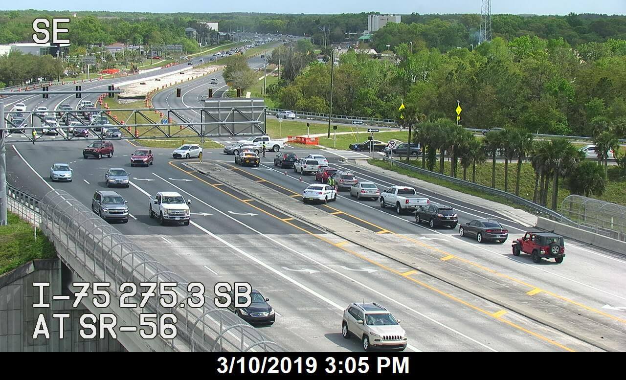 Power Outage causes Closures at I75 and State Road 56