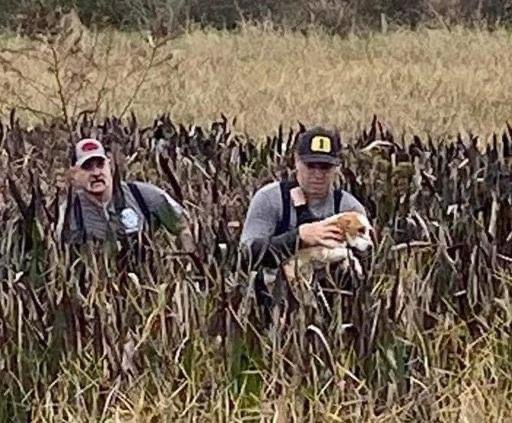 First Responders save puppy from swamp in Pasco Community