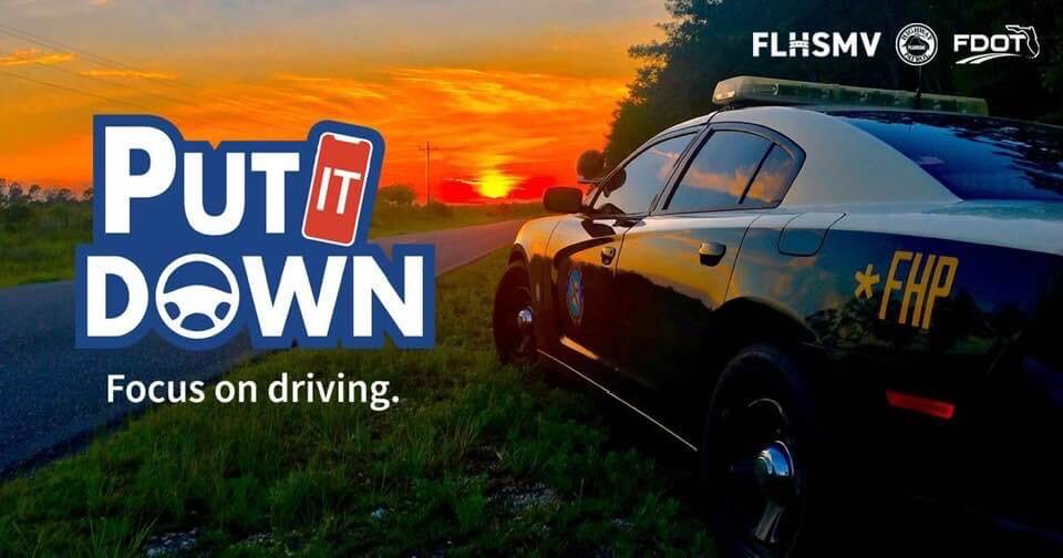 Florida’s wireless communication while driving ban takes effect today.