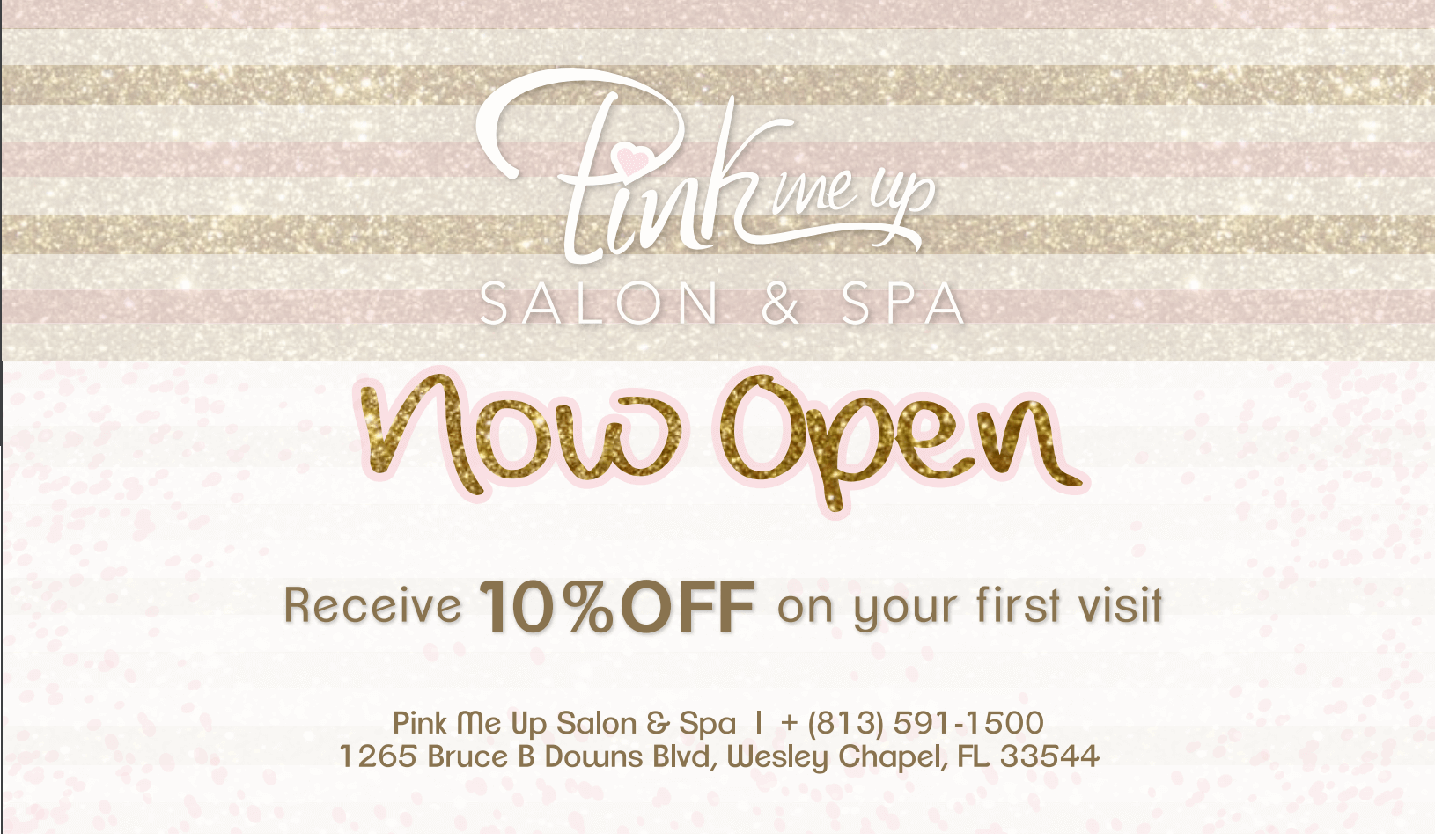 Now Open: Pink Me Up Salon & Spa