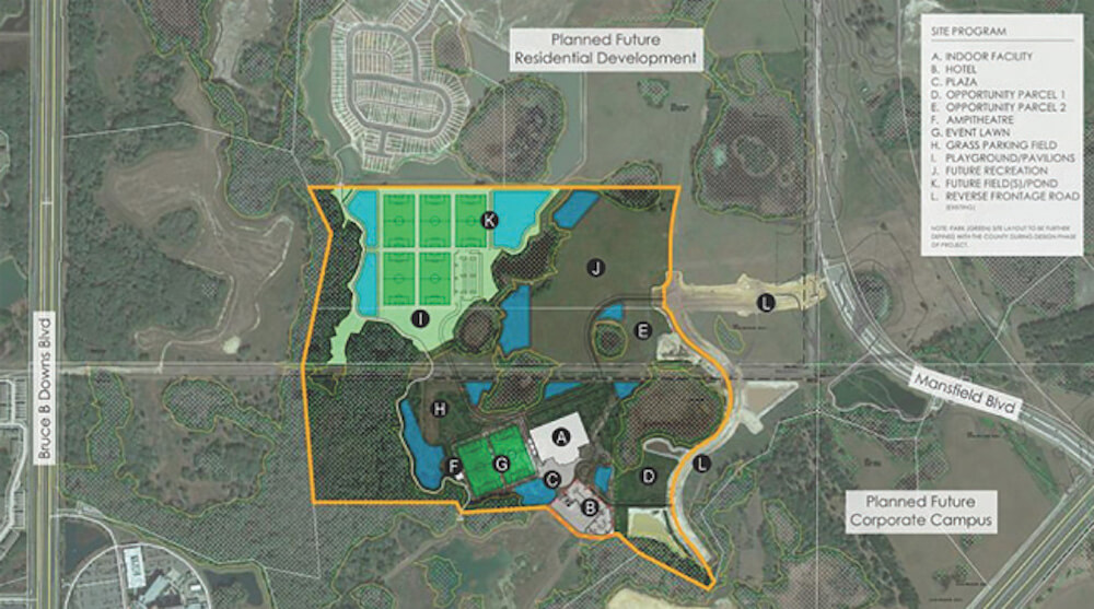 $44 Million Wiregrass Sports Complex Planned for Wesley Chapel