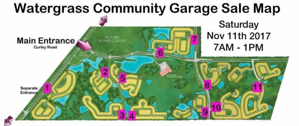 Watergrass Community Yard Sale in Wesley Chapel