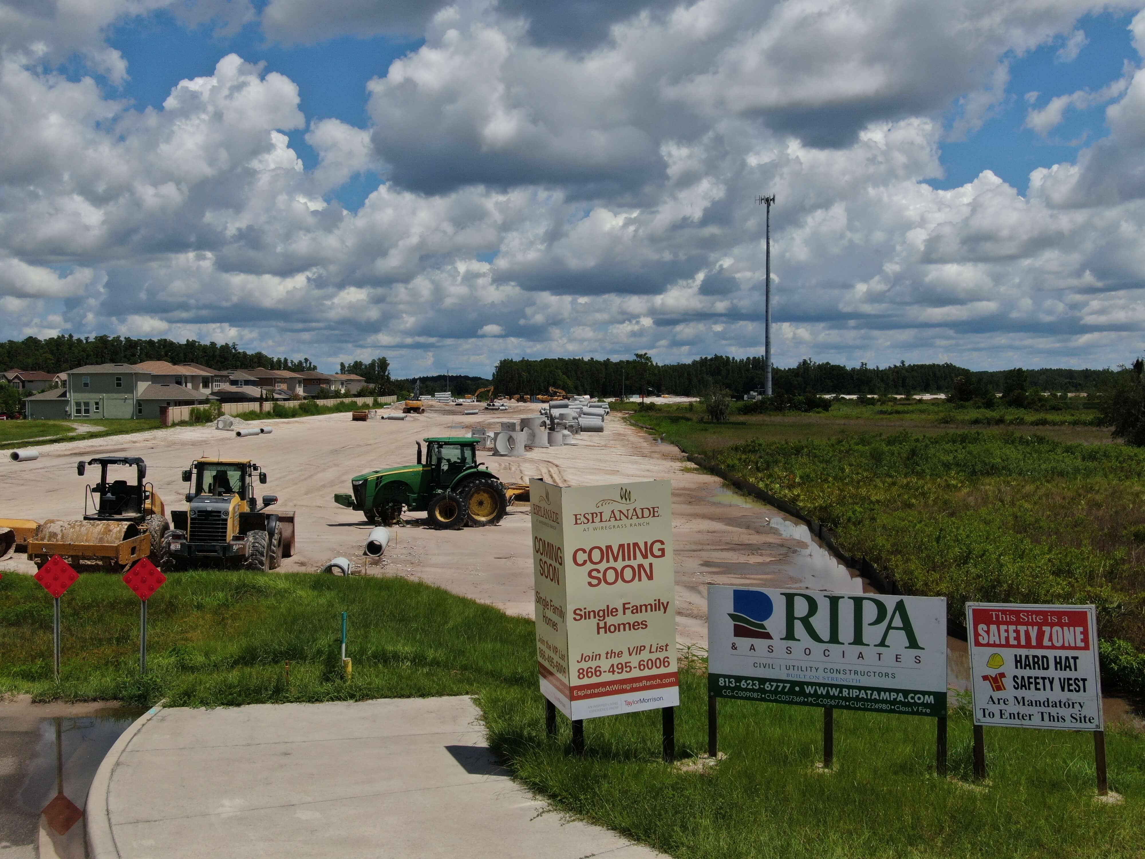 New 55+ Community Begins Construction in Wiregrass Ranch