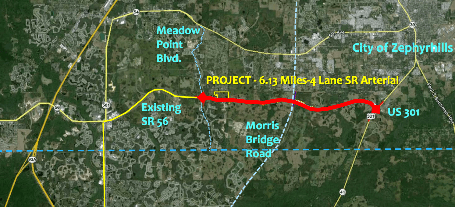 Pasco County approves $23 million loan to extend SR 56