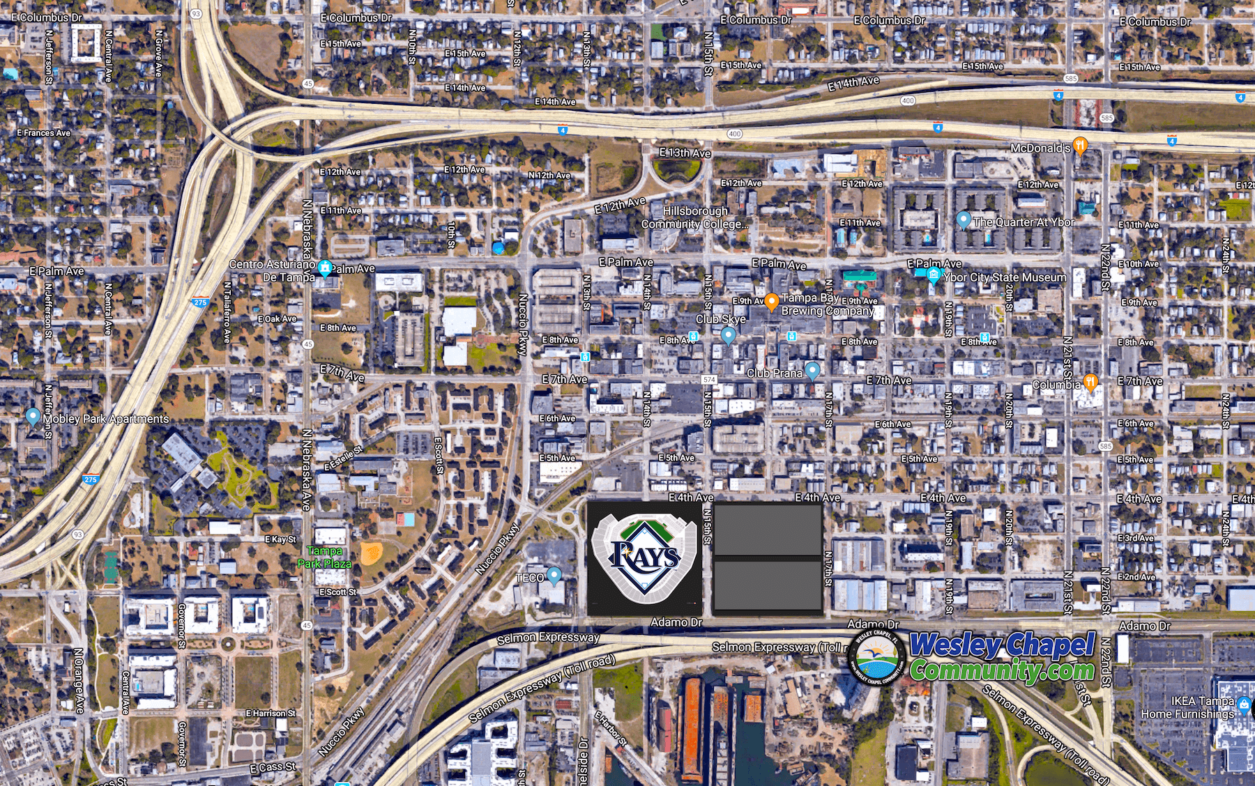 Rays Choose Location in Tampa for New Stadium