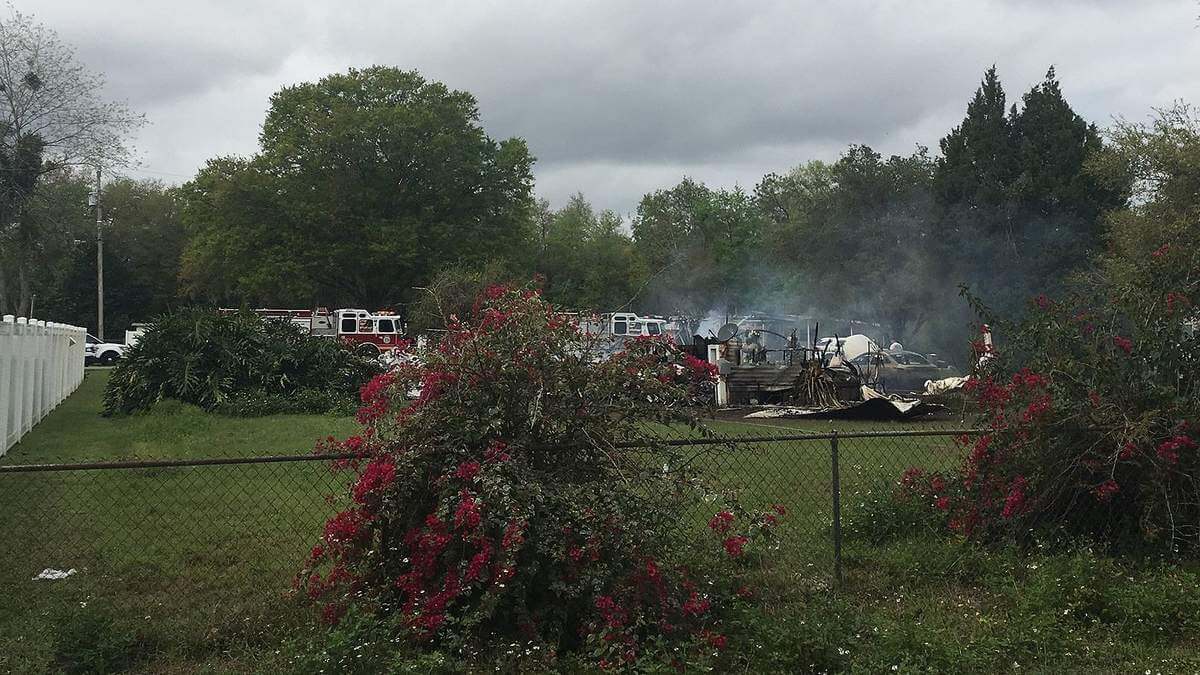 House fire in Wesley Chapel claims a woman and her pet