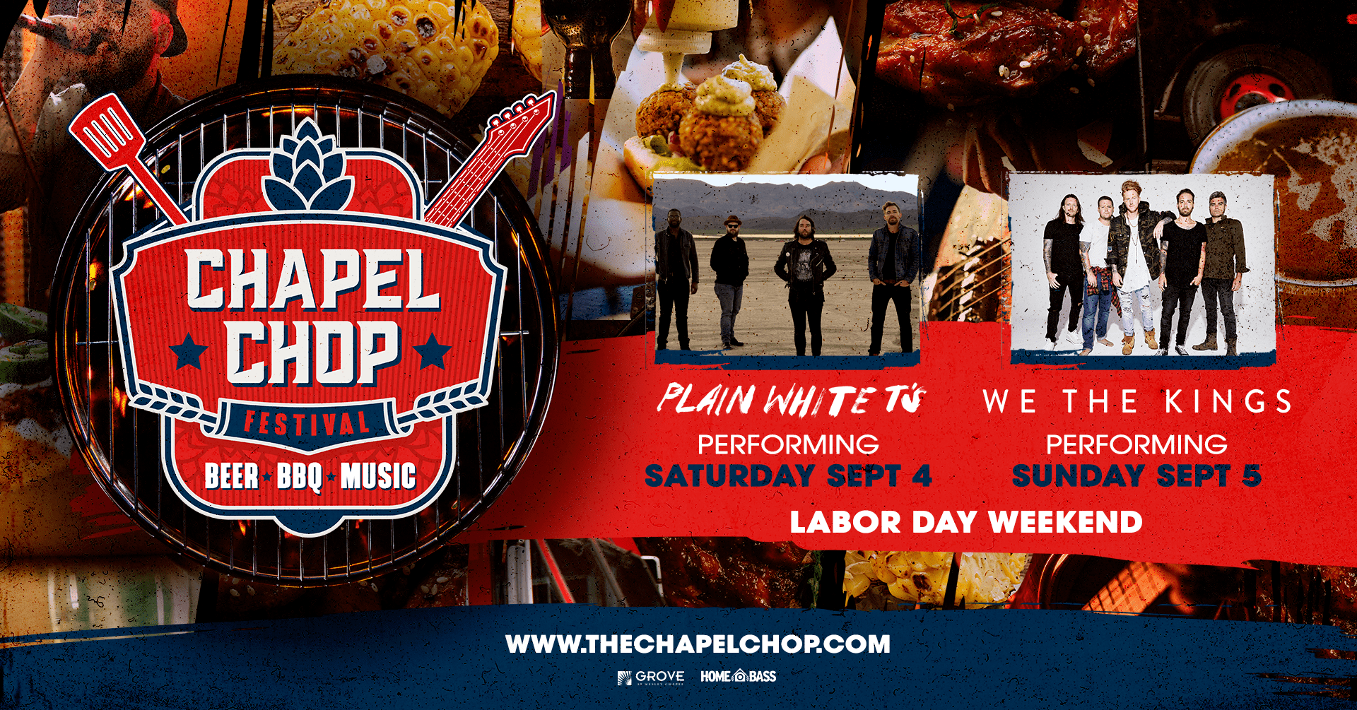 Chapel Chop Music Festival featuring Plain White T's and More!