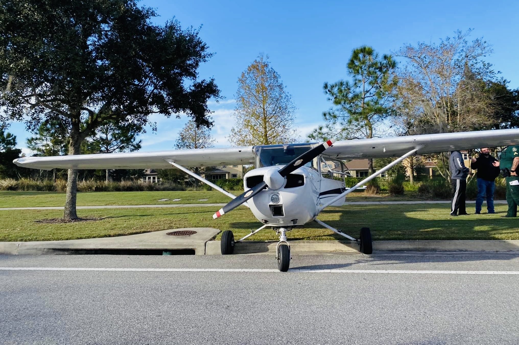 Plane Makes Emergency Landing in Wesley Chapel Community on Christmas Day