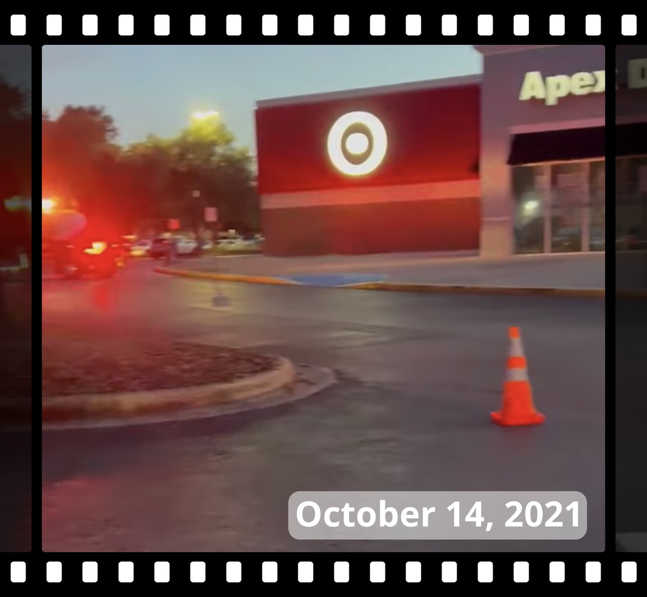 Gas Leak at Wesley Chapel Target Shopping Center