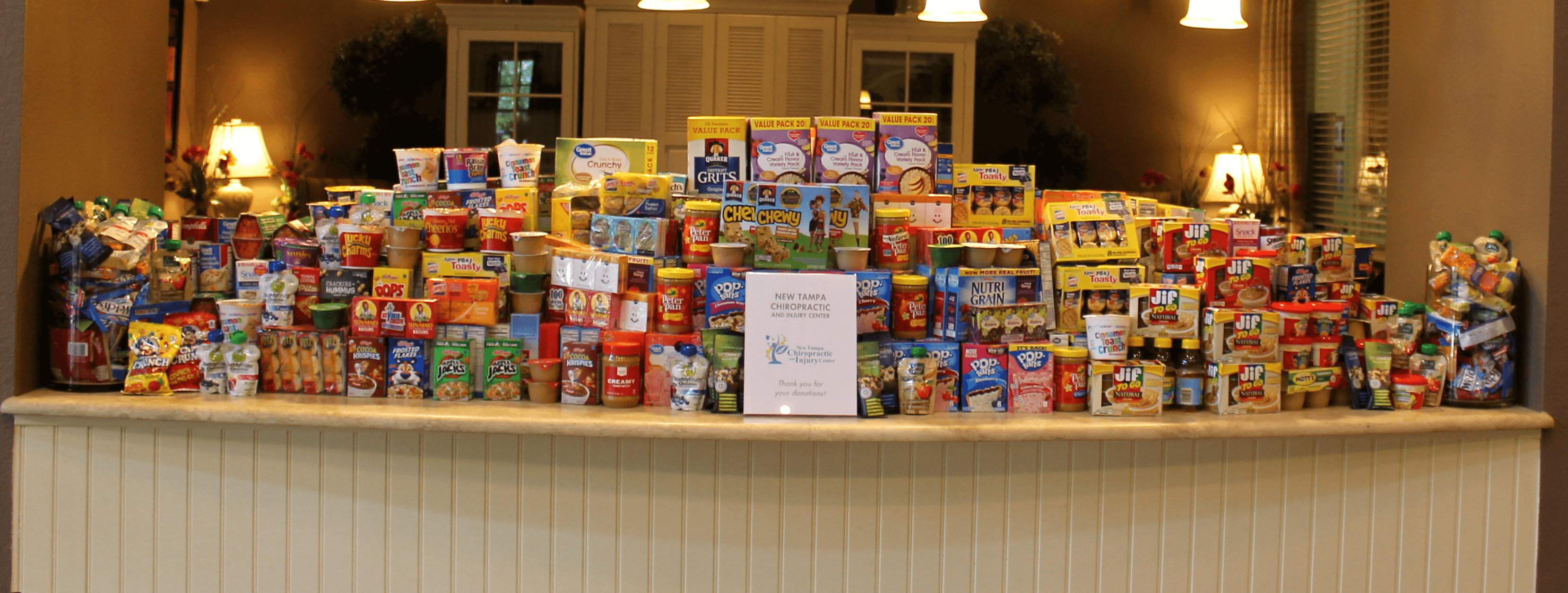 Food Drive Generates Donations Valued Over $2,000