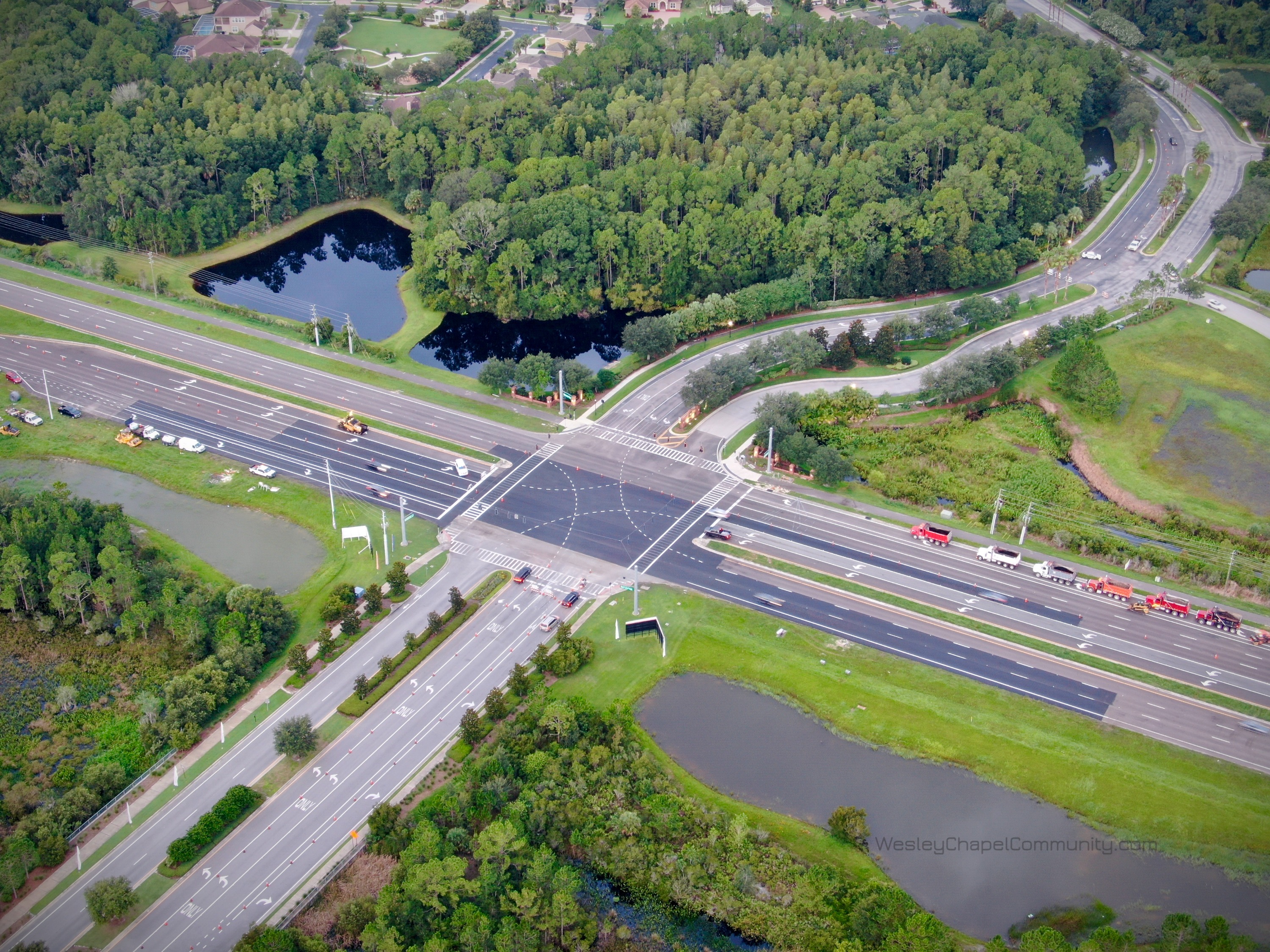 Resurfacing Causing Nighttime lane closures on Bruce B Downs Blvd