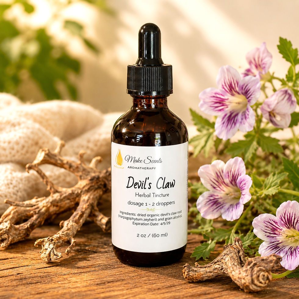 Organic Devil's Claw Root Tincture Extract