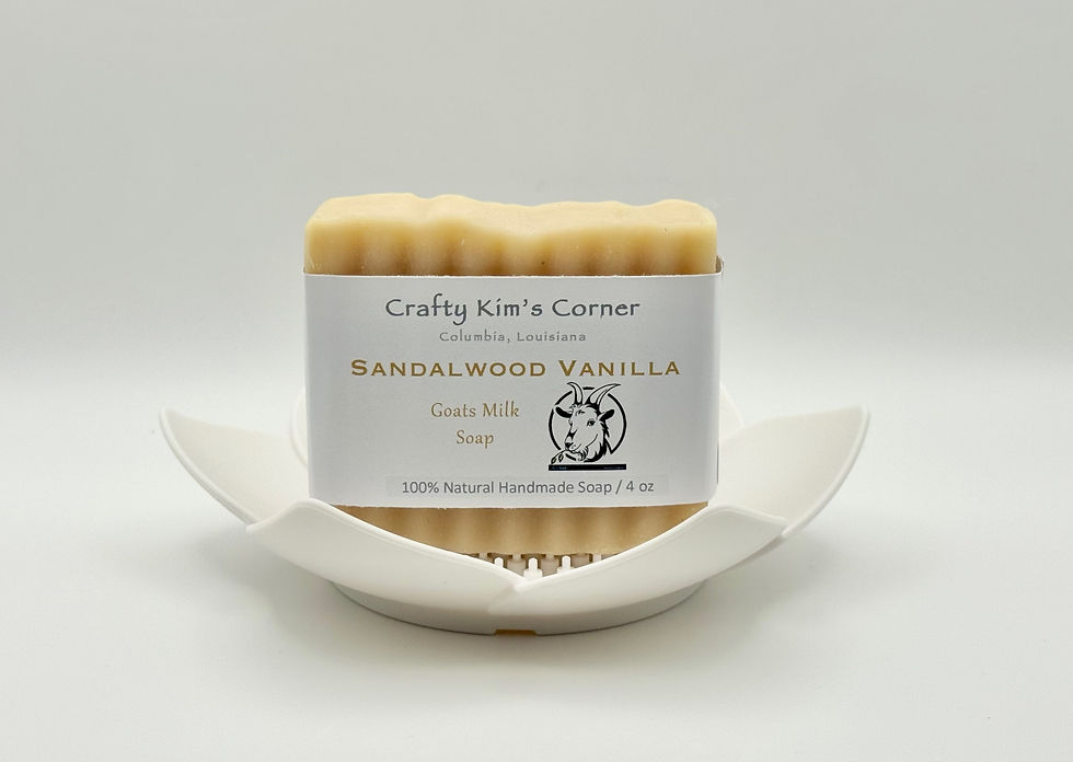 Sandalwood Vanilla Goat's Milk Soap