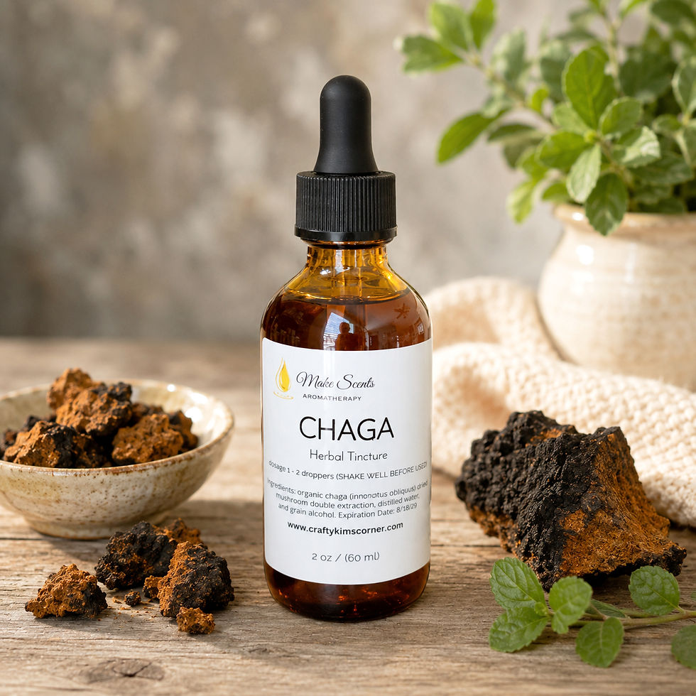 Organic Chaga Mushroom Tincture Extract