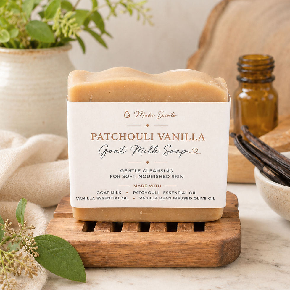 Patchouli Vanilla Goat Milk Soap