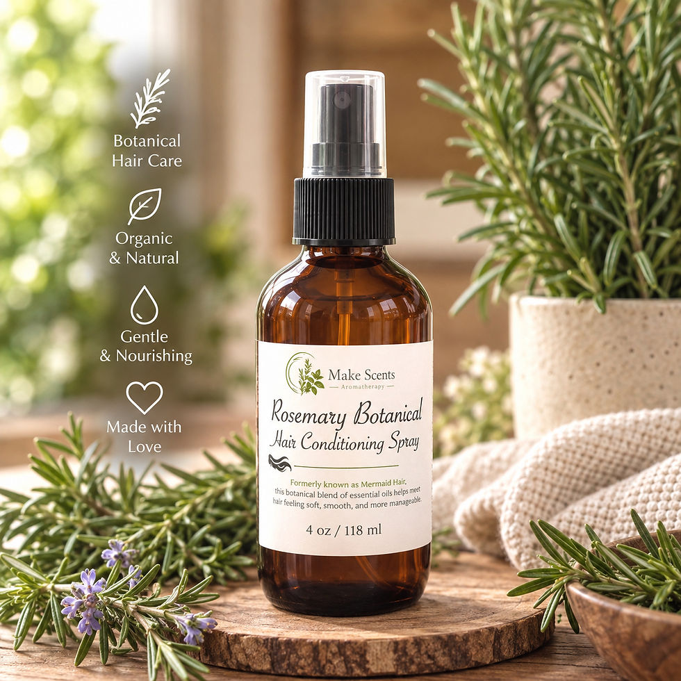 Organic Rosemary Lavender Hair Conditioning Spray