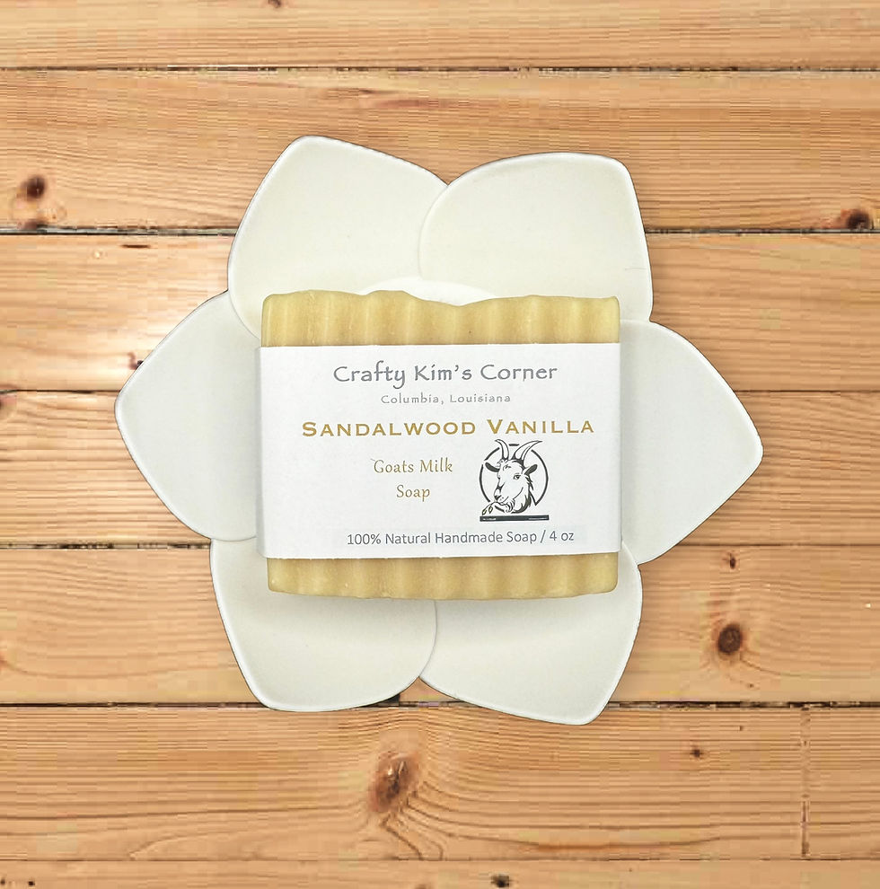 Sandalwood Vanilla Goat's Milk Soap